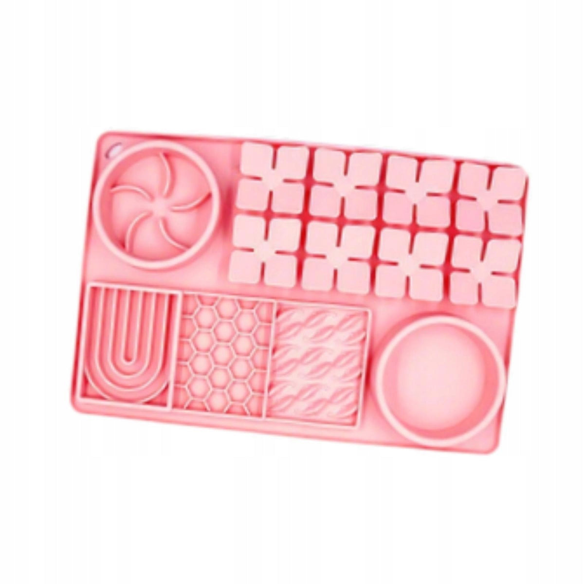 Silicone Feeding and Lick Mat Non Slip Interactive Silicone Easy to Pink Packaging status original