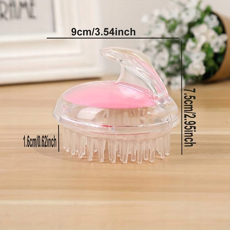 Silicone Head and Skin Washing Massage Brush - Perfect for Hygiene Packaging status original