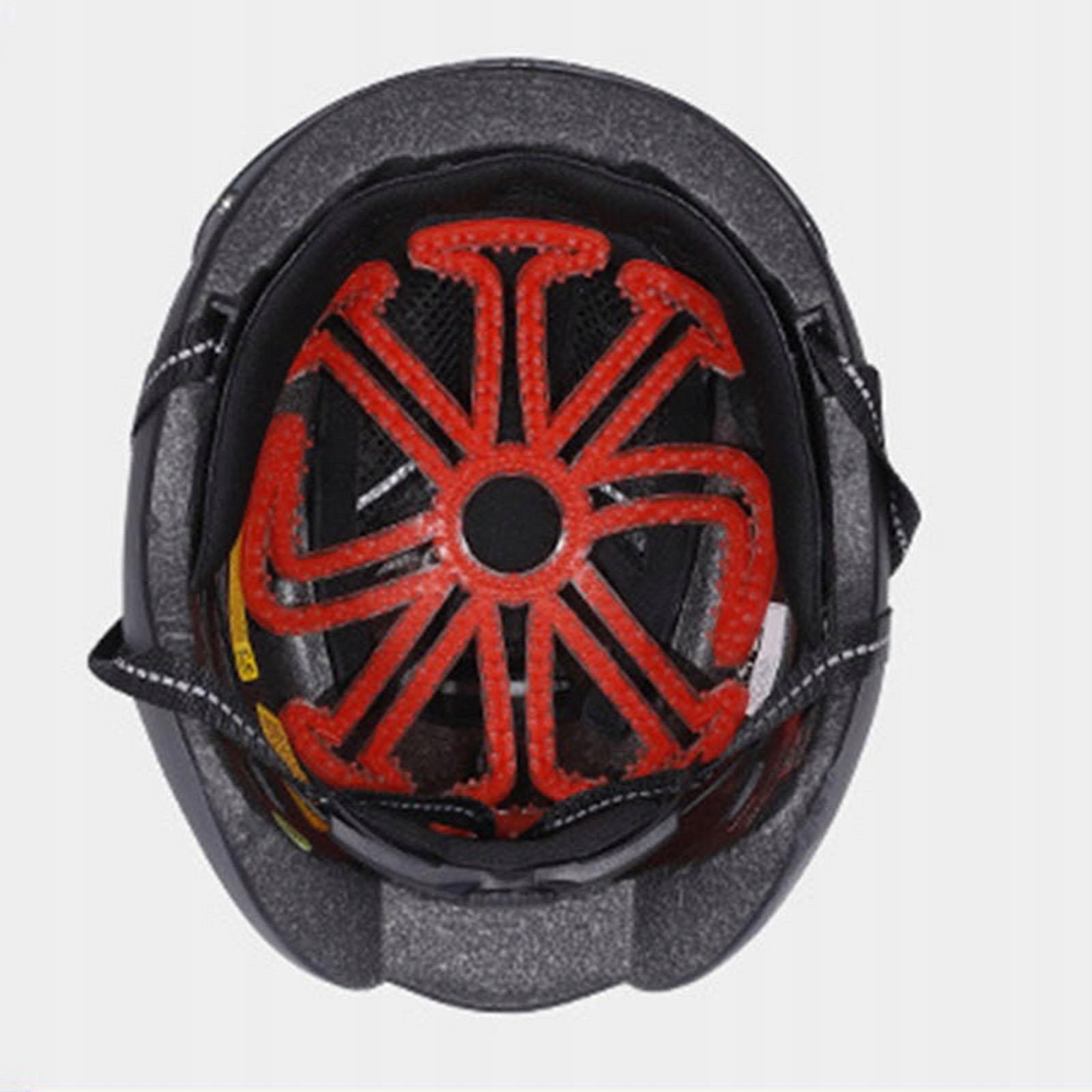 Silicone Helmet Pad Invisible Head Protection Liner Washable Bicycle red Manufacturer no brand