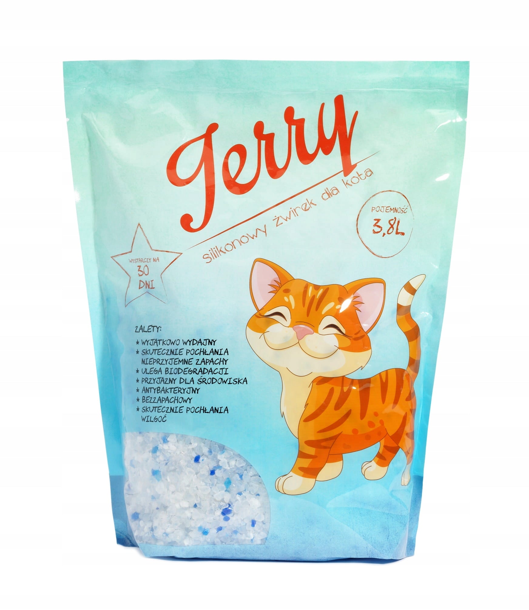 Silicone Litter For Cat Jerry 3,8L mega efficient