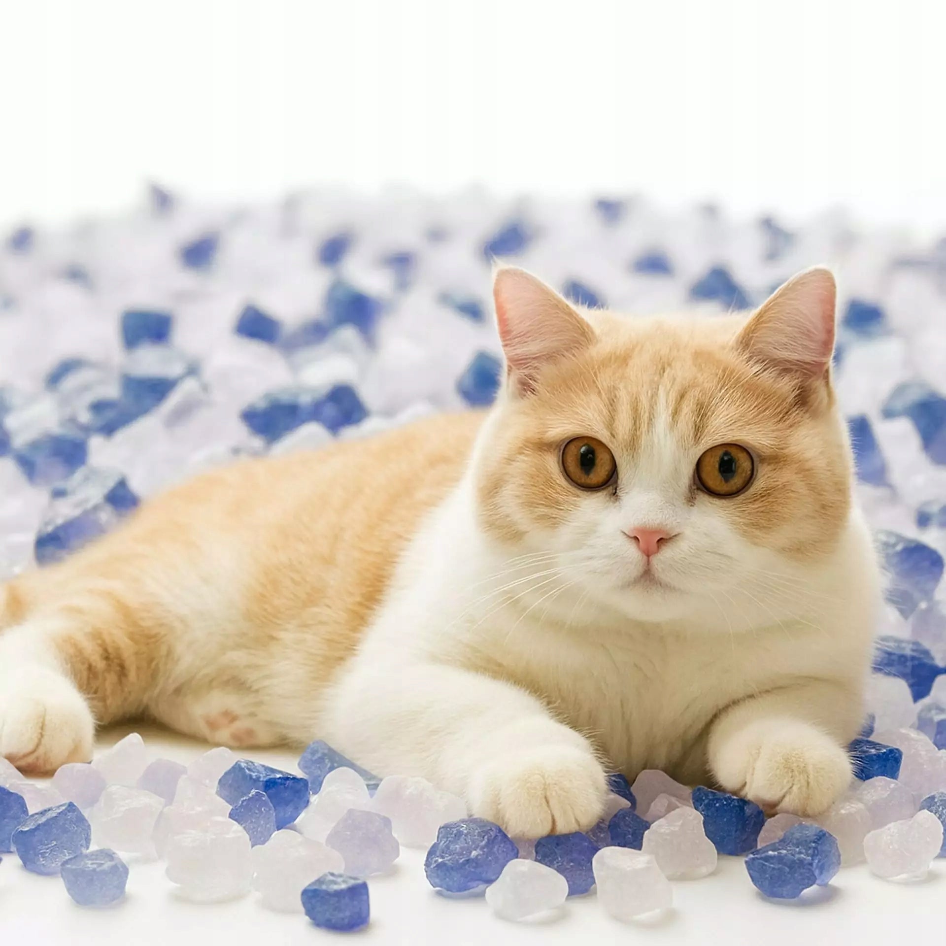 Silicone Litter for Cat for Cuvette 1,5kg Non-Clumping Dust-Free-Poj.3,8L Manufacturer code RC-K-2022