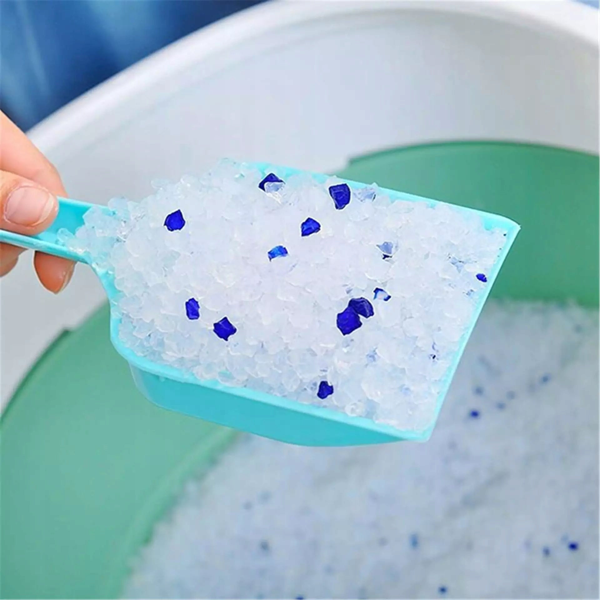 Silicone Litter for Cat for Cuvette 1,5kg Non-Clumping Dust-Free-Poj.3,8L Product weight 1.5 kg