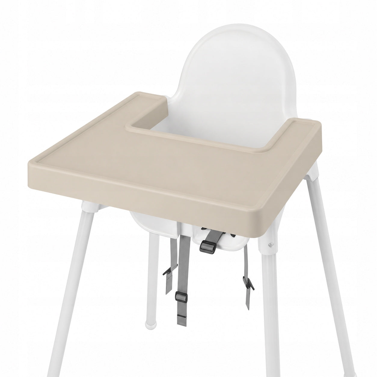 Silicone Mat Full, Matching Ikea Antilop Chair Sand Beige Color shades of brown and beige