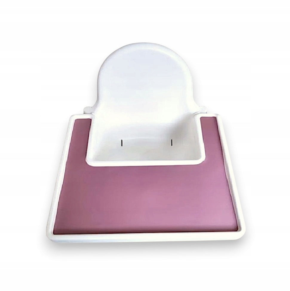 Silicone Mat Highchair Pad IKEA Antilop BLW BPA Free Mauve Packaging status original