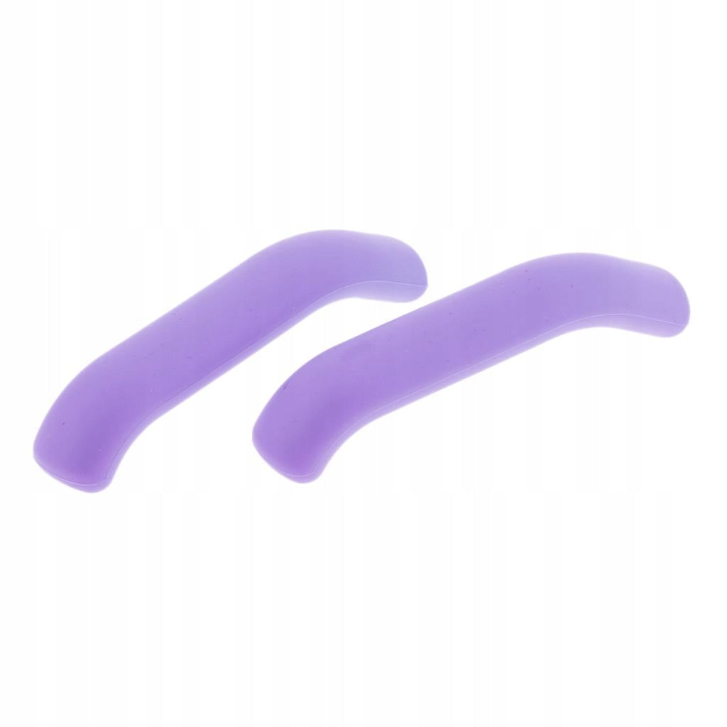 Silicone Mountain Bike MTB Anti Slip Brake Lever Cover Grips Purple Dedicated for road bikes