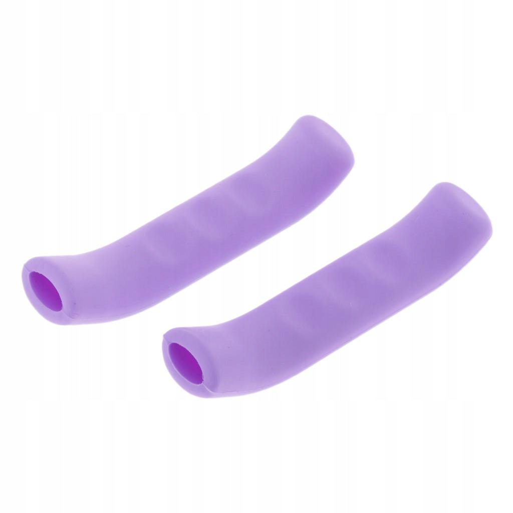 Silicone Mountain Bike MTB Anti Slip Brake Lever Cover Grips Purple Equipment group other