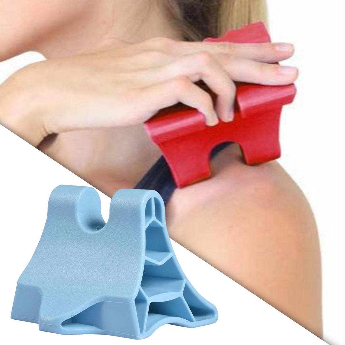 Silicone Occipital Release Tool Cone Finger Massage Portable Point Blue Manufacturer code 06254068511