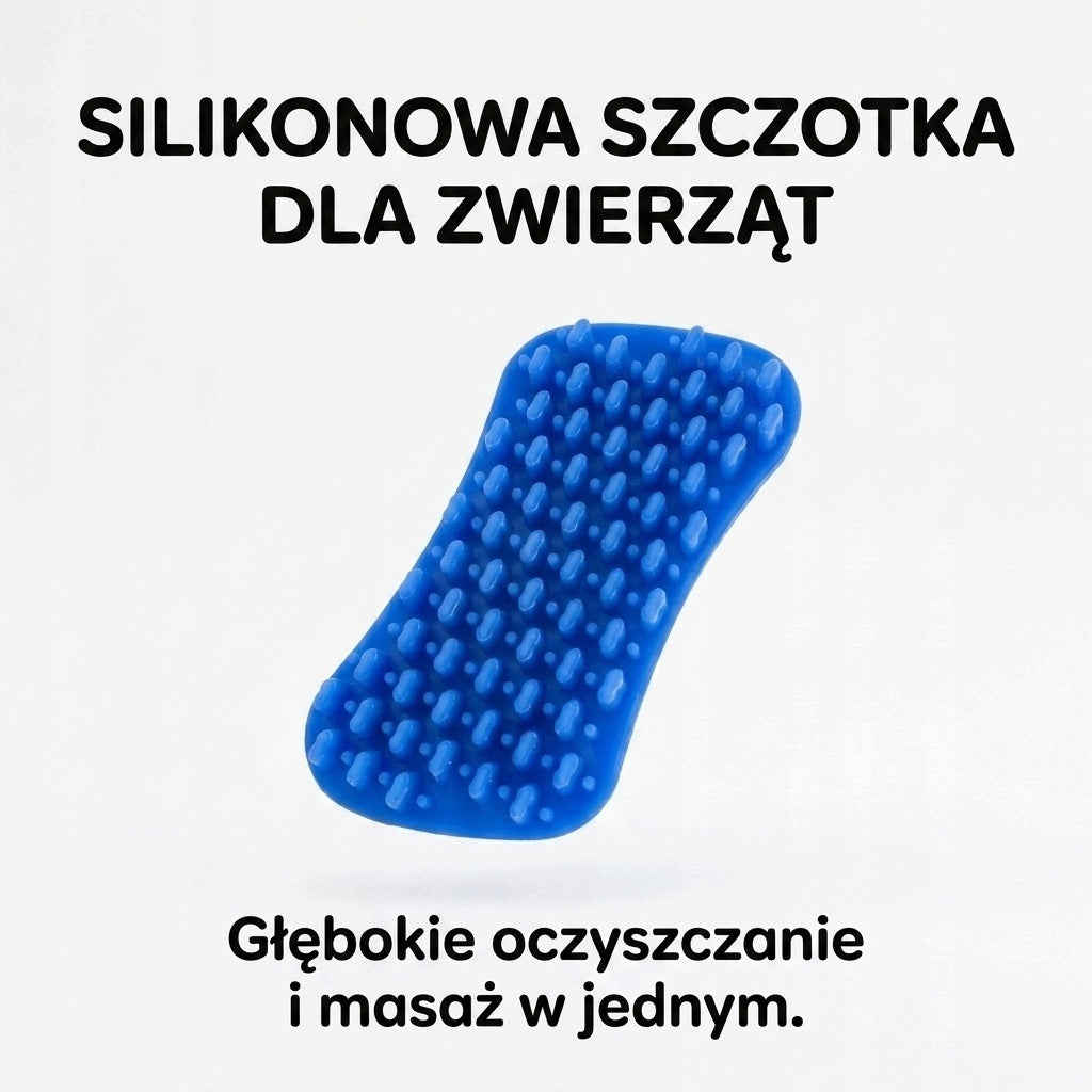 Silicone Pet Washer for Hair Removal Massager Dogs Packaging status original