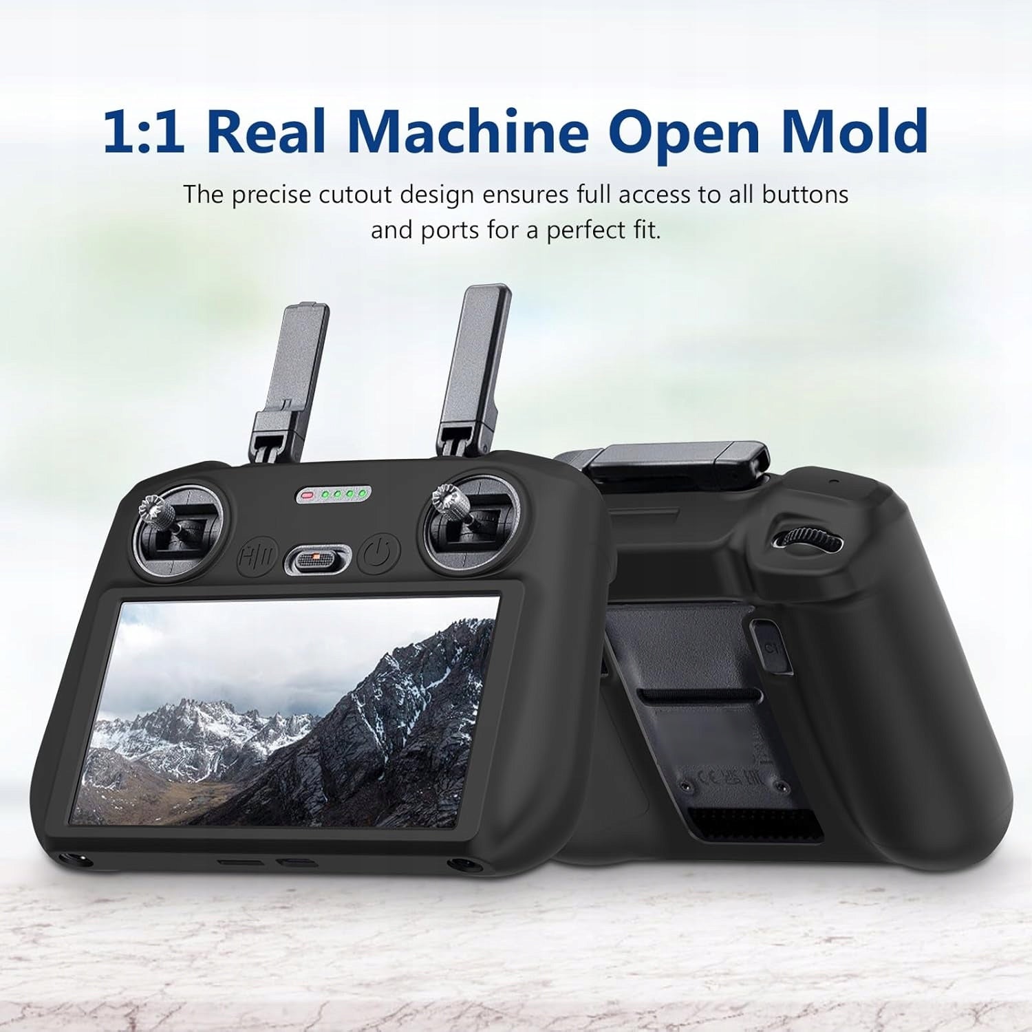 Silicone Protective Cover For RC 2 DJI Mini 4 Pro/DJI Air 3 Controller Case Model f-41541