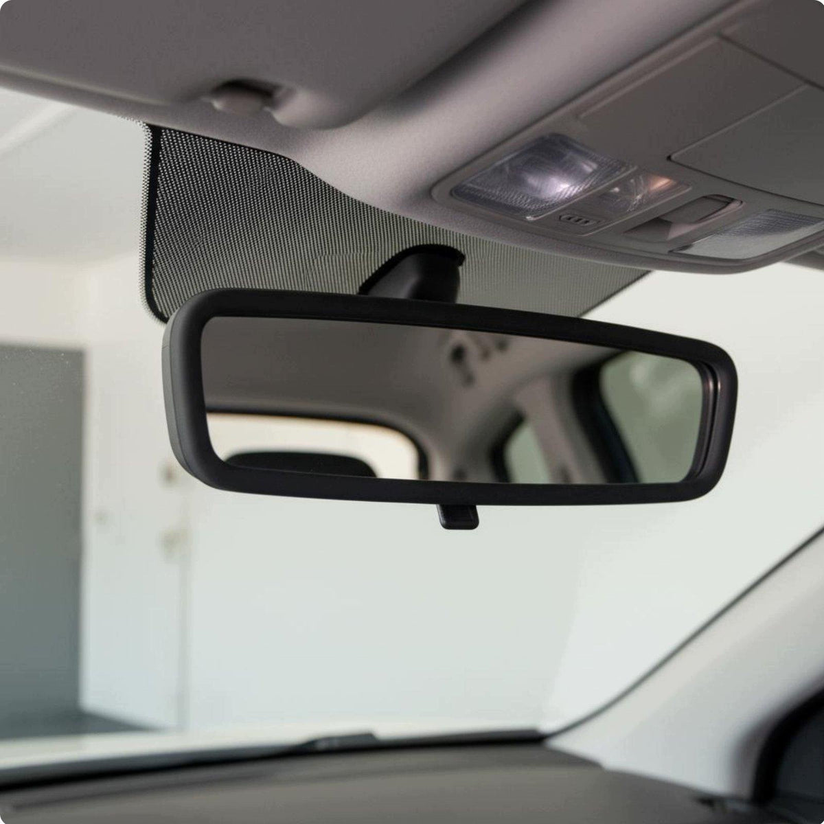 Silicone Rearview Mirror Exact Fit Silicone Rearview Mirror Frame Black