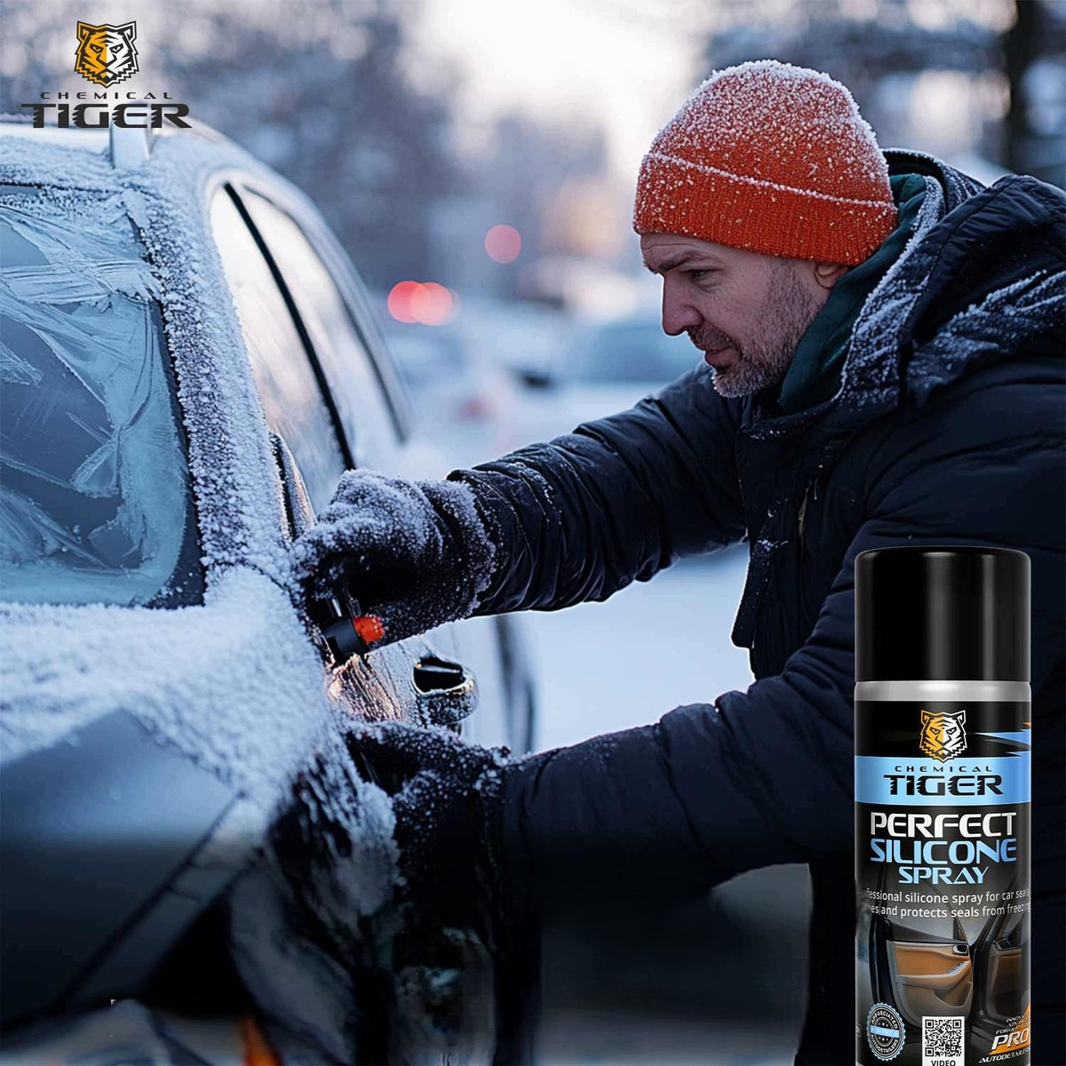 Silicone Spray For Car Rubber Seal Maintenance 400ml CHT Volume on sale 400 ml