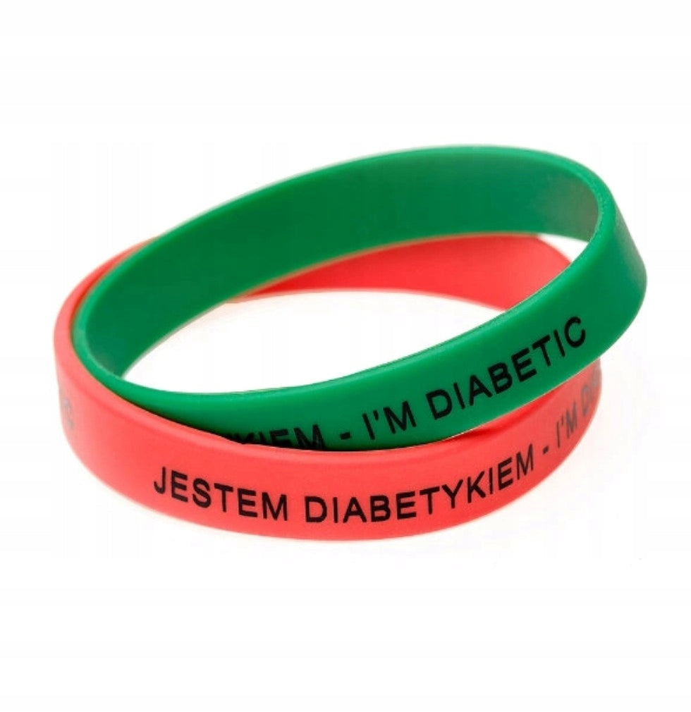 Silicone band for diabetics 1 piece Medical device yes