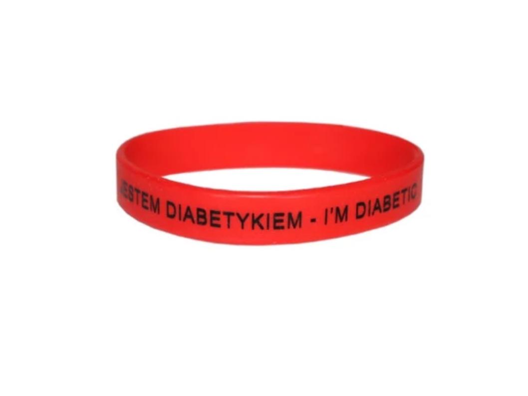 Silicone band for diabetics 1 piece