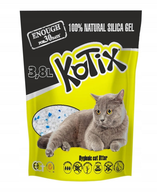 Silicone cat litter 3,8l Kotix