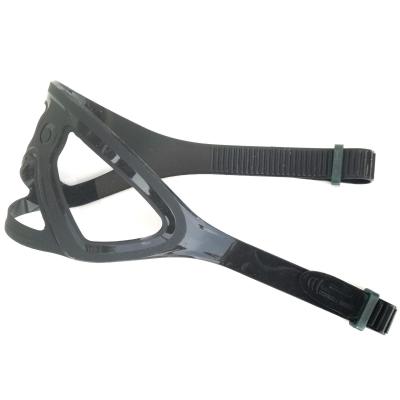 Silicone strap for diving mask