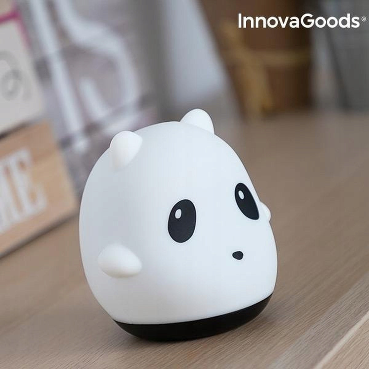 InnovaGoods Wiederaufladbare Silikon-Touch-Lampe Panda 