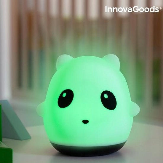 InnovaGoods Wiederaufladbare Silikon-Touch-Lampe Panda 