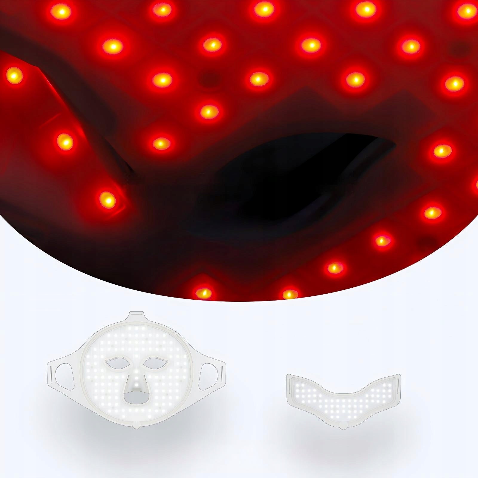 Silikonowa maska LED 7-kolorowa akumulatorowa do terapii skóry Medical device no