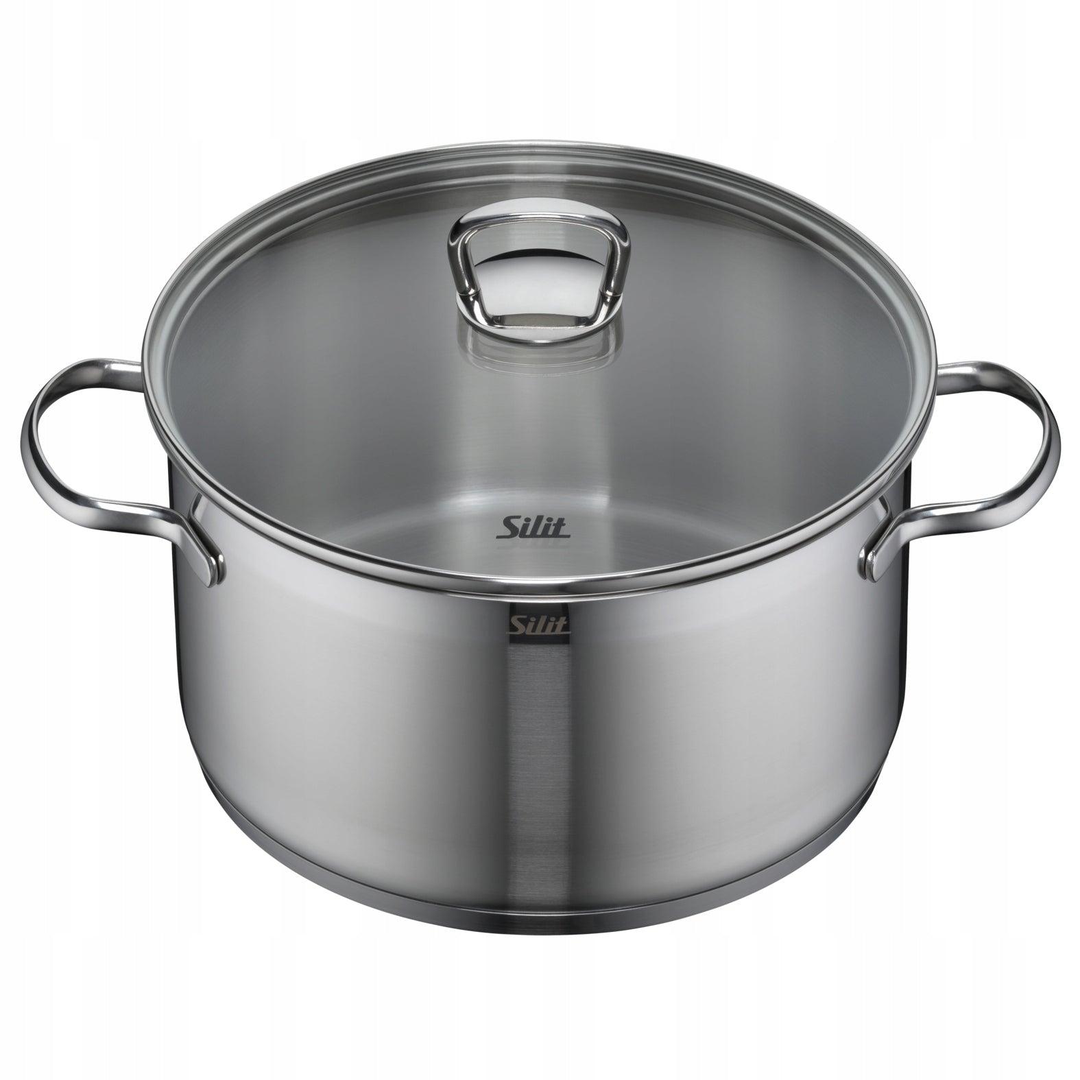 Silit Pot set Tuscany 9 el. induction stainless steel lid Color silver