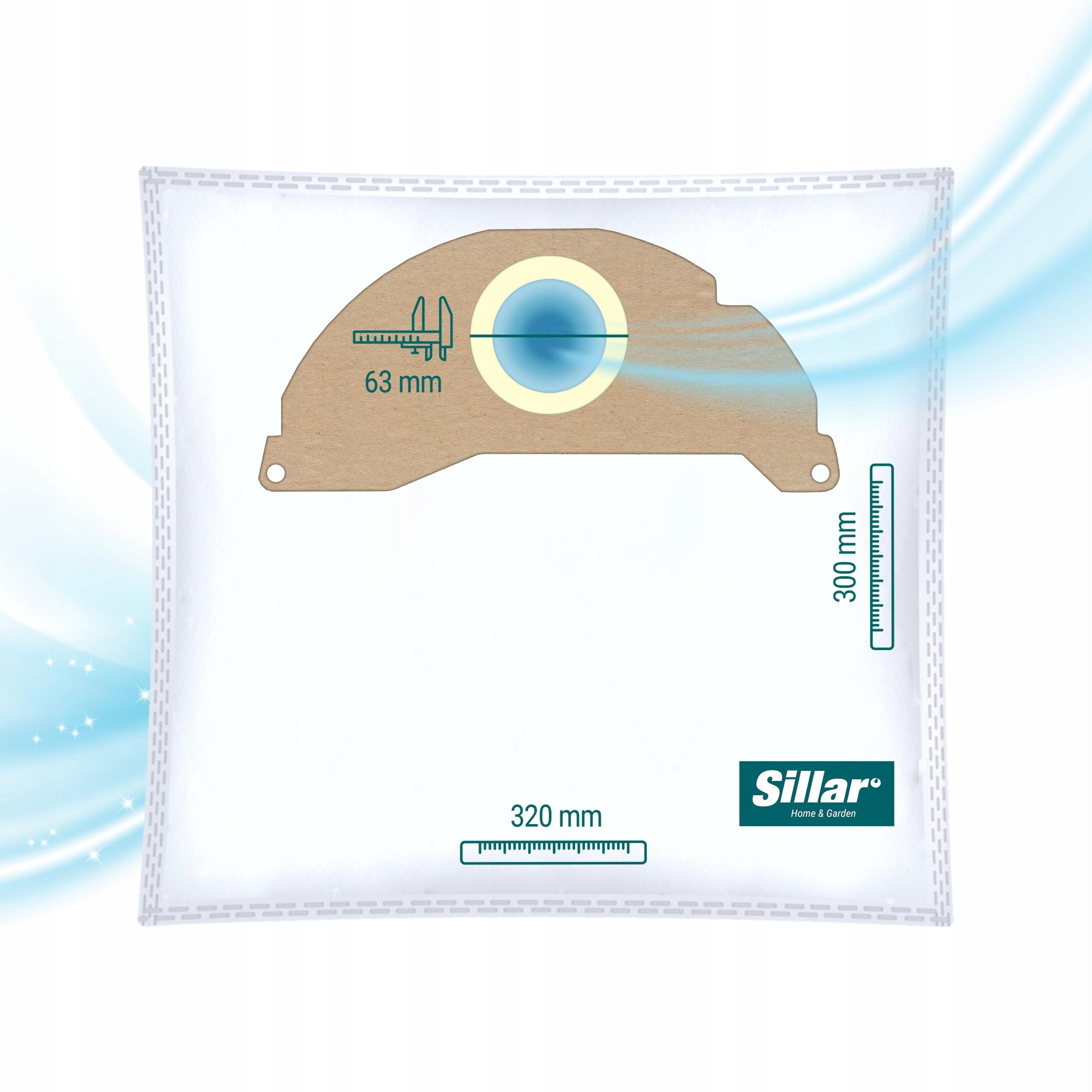 Sillar bags for Kärcher A2004 MV2 WD2 WD2.200 SE 2001 3001 10pcs + Filter EAN (GTIN) 5902668089814