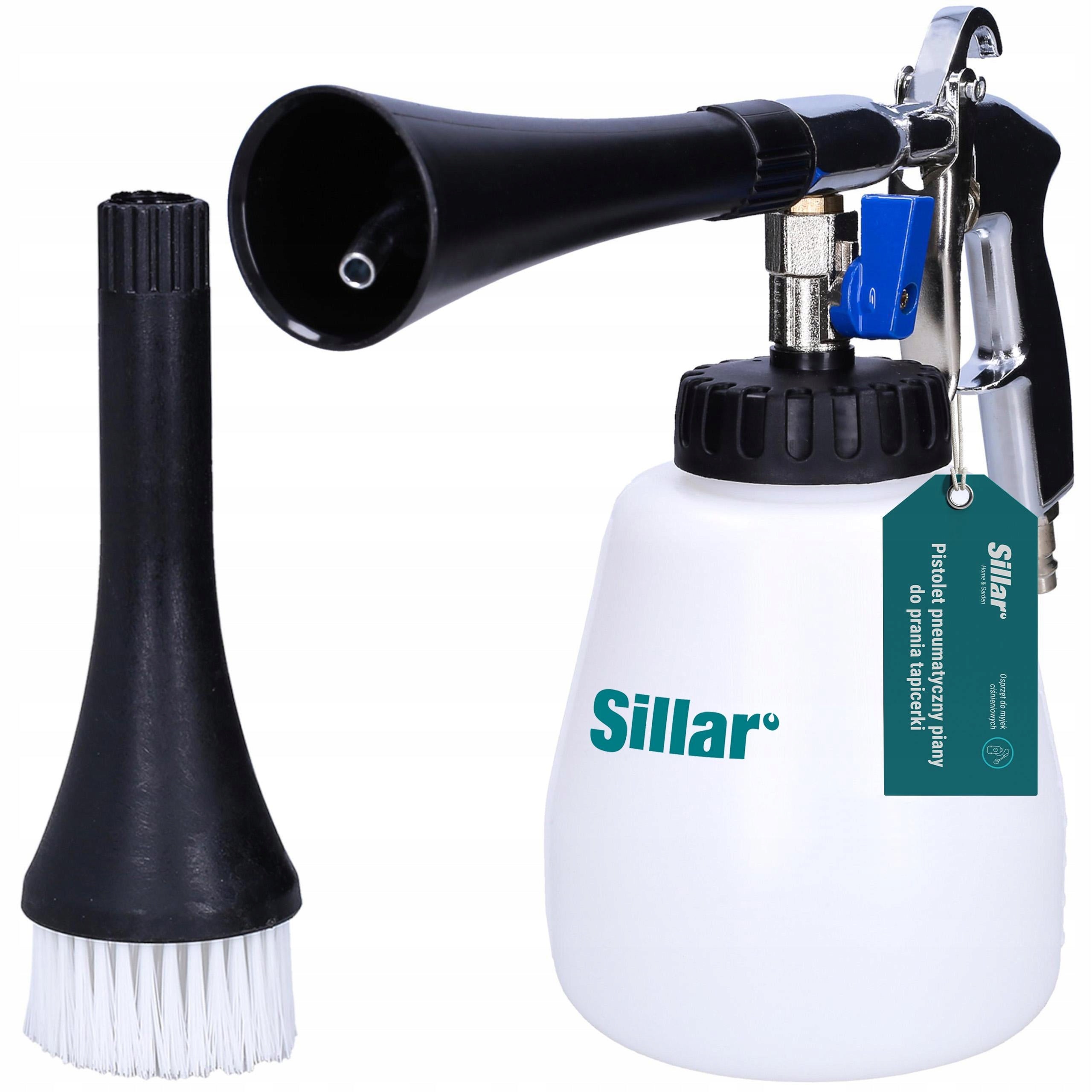Sillar blowing foamer for washing upholstery for compressor Packaging status original