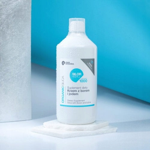 Silor + B + J ORGANIC 1000 Silicon, Boron and Iodine 1L Brand Invex Remedies