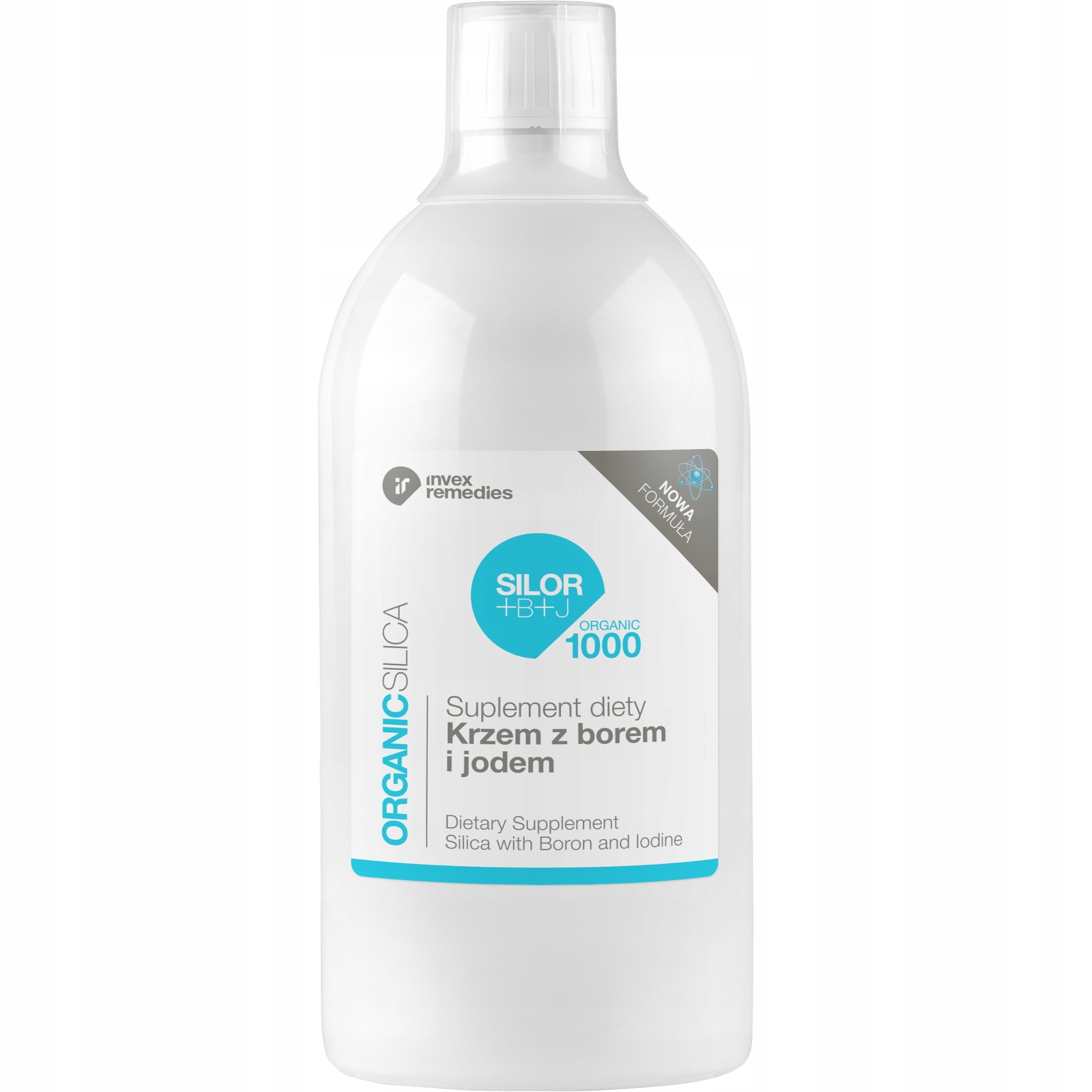 Silor + B + J ORGANIC 1000 Silicon, Boron and Iodine 1L EAN (GTIN) 5902768409741