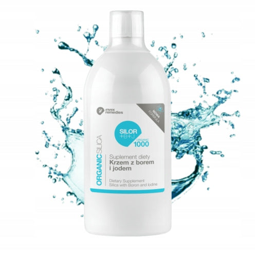 Silor + B + J ORGANIC 1000 Silicon, Boron and Iodine 1L