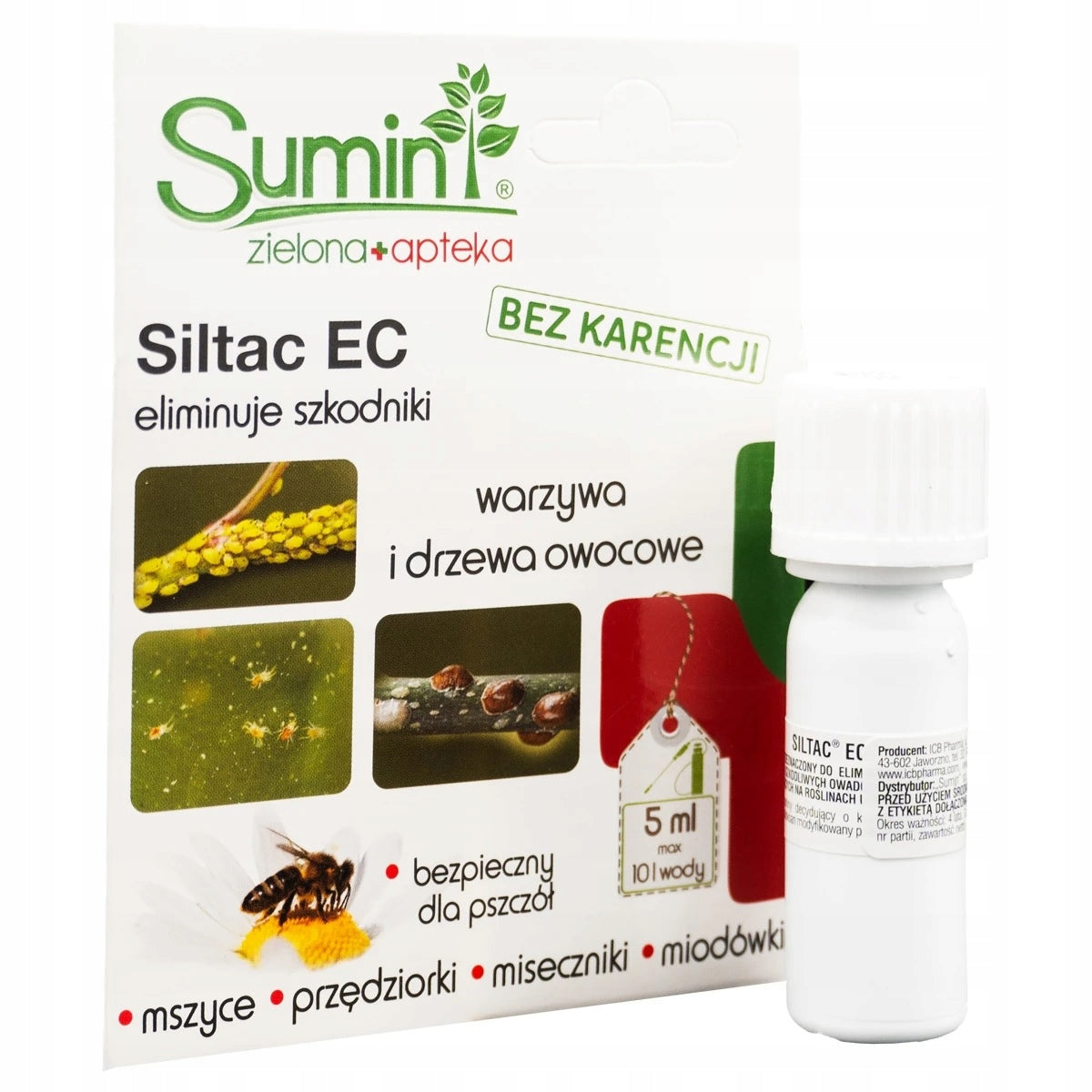 Siltac EC INSECTICIDE fights PESTS APHIDS BOWL SPIDER MITES Packaging status original