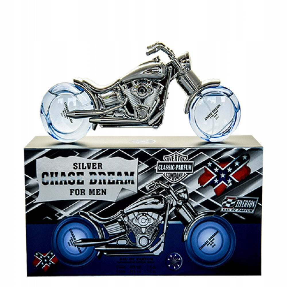 Silver Chase Dream perfume - 80ml - eau de parfum - for men - Tiverton