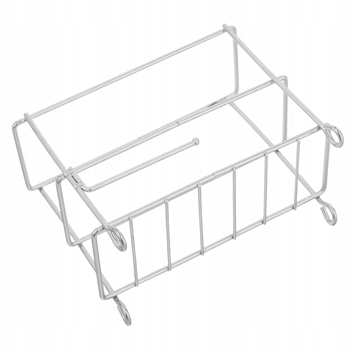 Silver Metal Cat Litter Scoop Holder with Hollow Iron Structure Manufacturer code 21127105