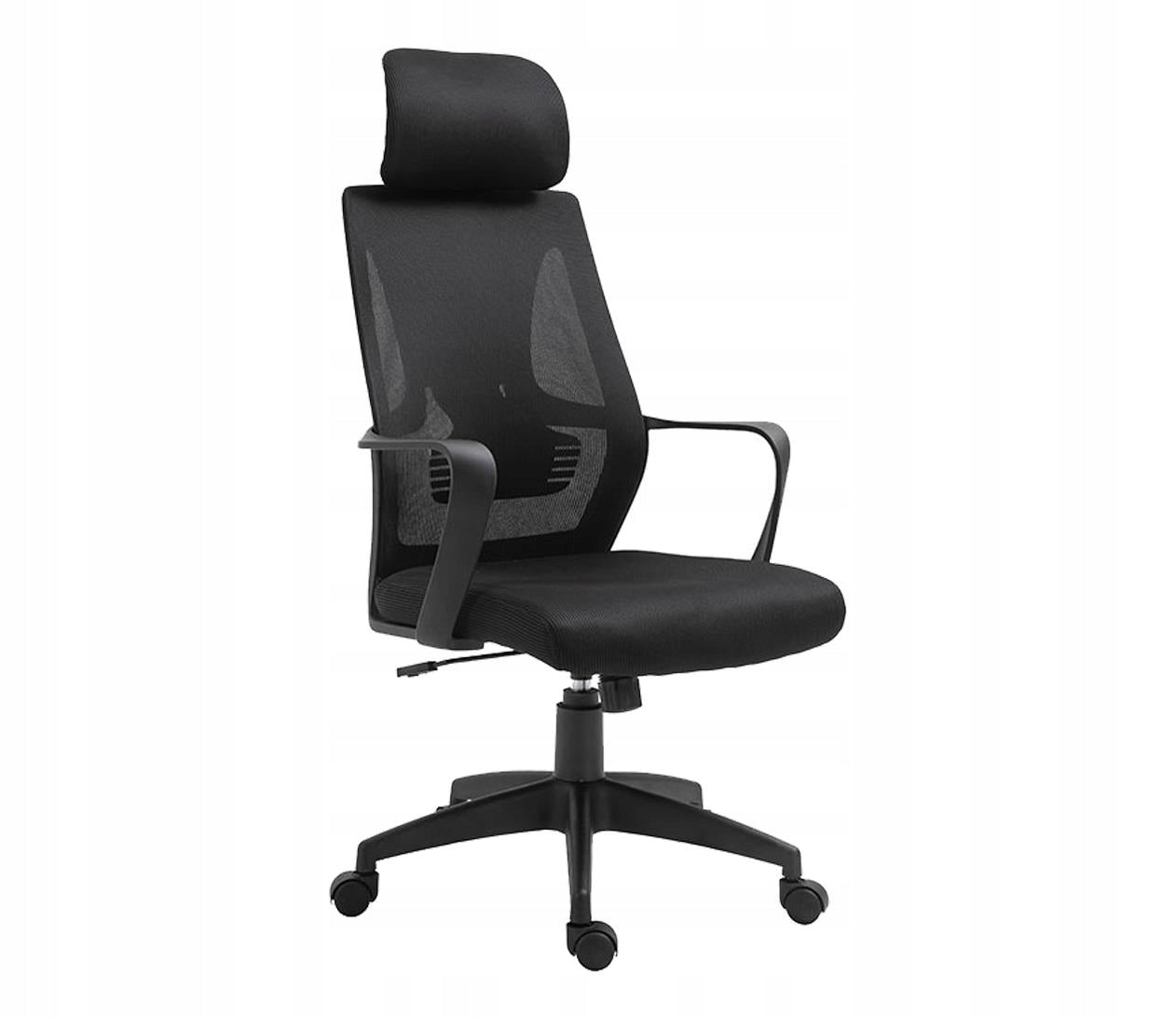 Silver Monkey Ergonomic Office Chair Black Fabric Mesh SMO-650