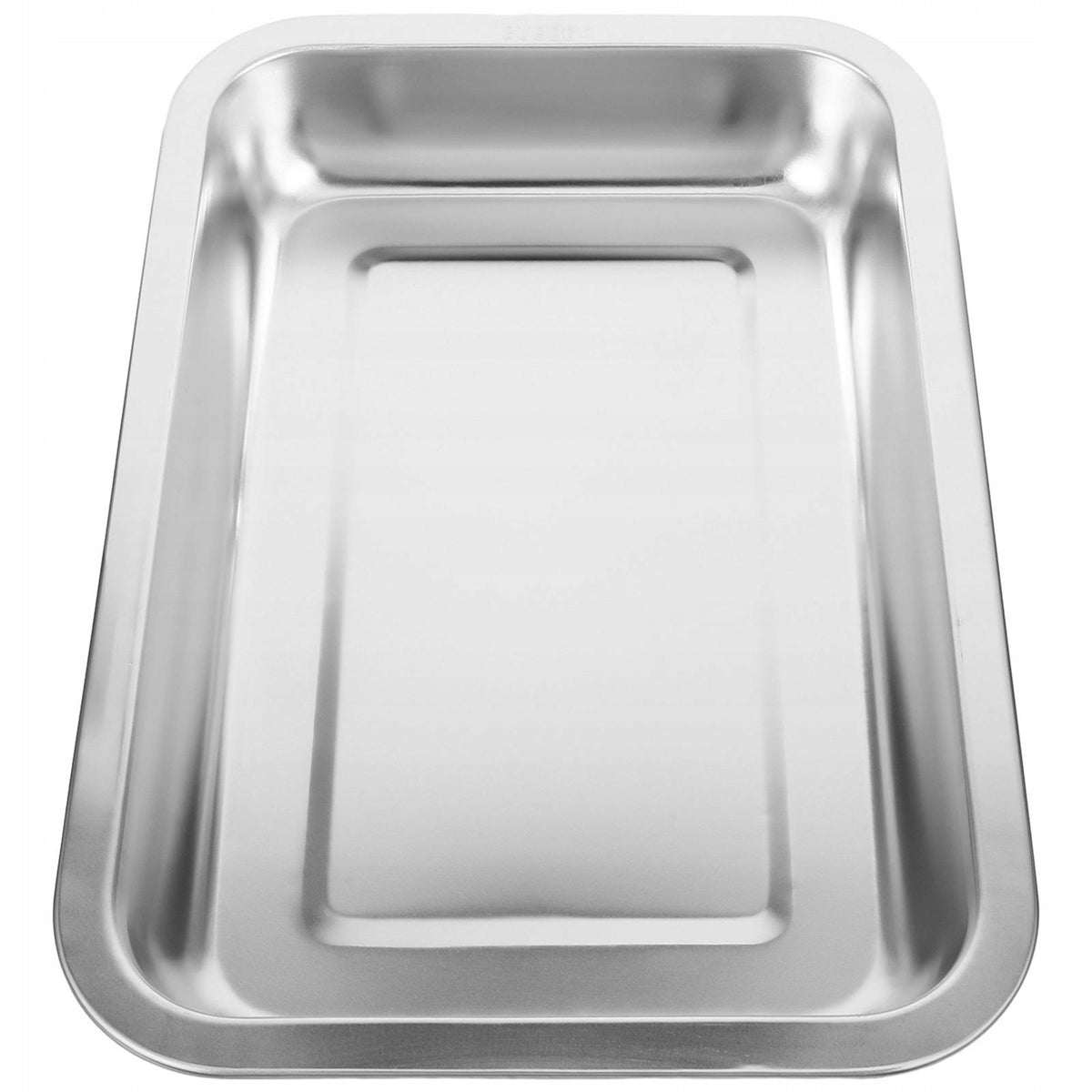 Silver Stainless Steel Cat Litter Box Large Open Metal Tray Manufacturer code NA
