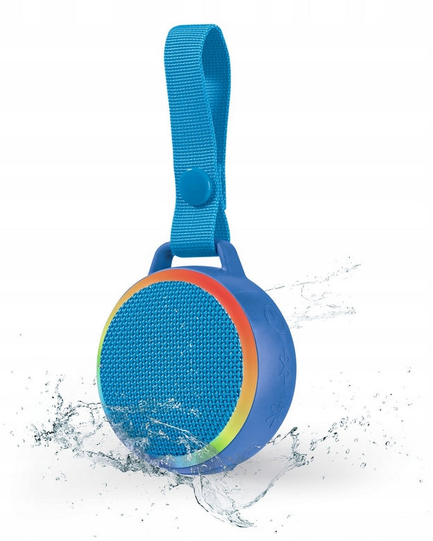 SilverCrest Portable Bluetooth SoundSpot IPX7, 4W, LED BLUE
