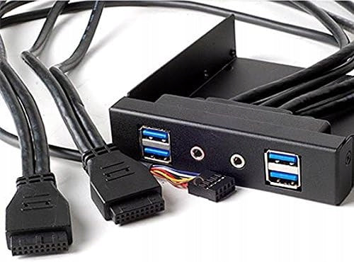 SilverStone SST-FP32B-E - front panel 3,5" 4x USB 3.0 with HD Audio Manufacturer SilverStone