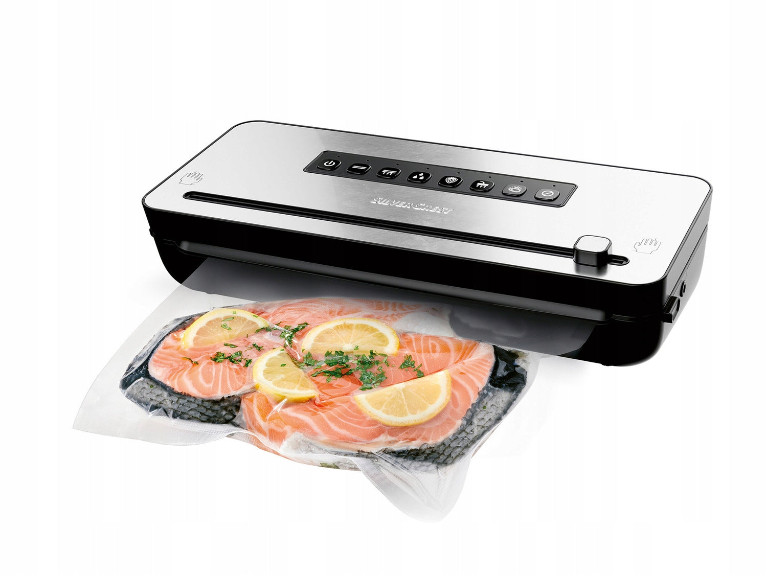 Silvercrest vacuum packaging machine with knife 160 W + foil + premium adapters