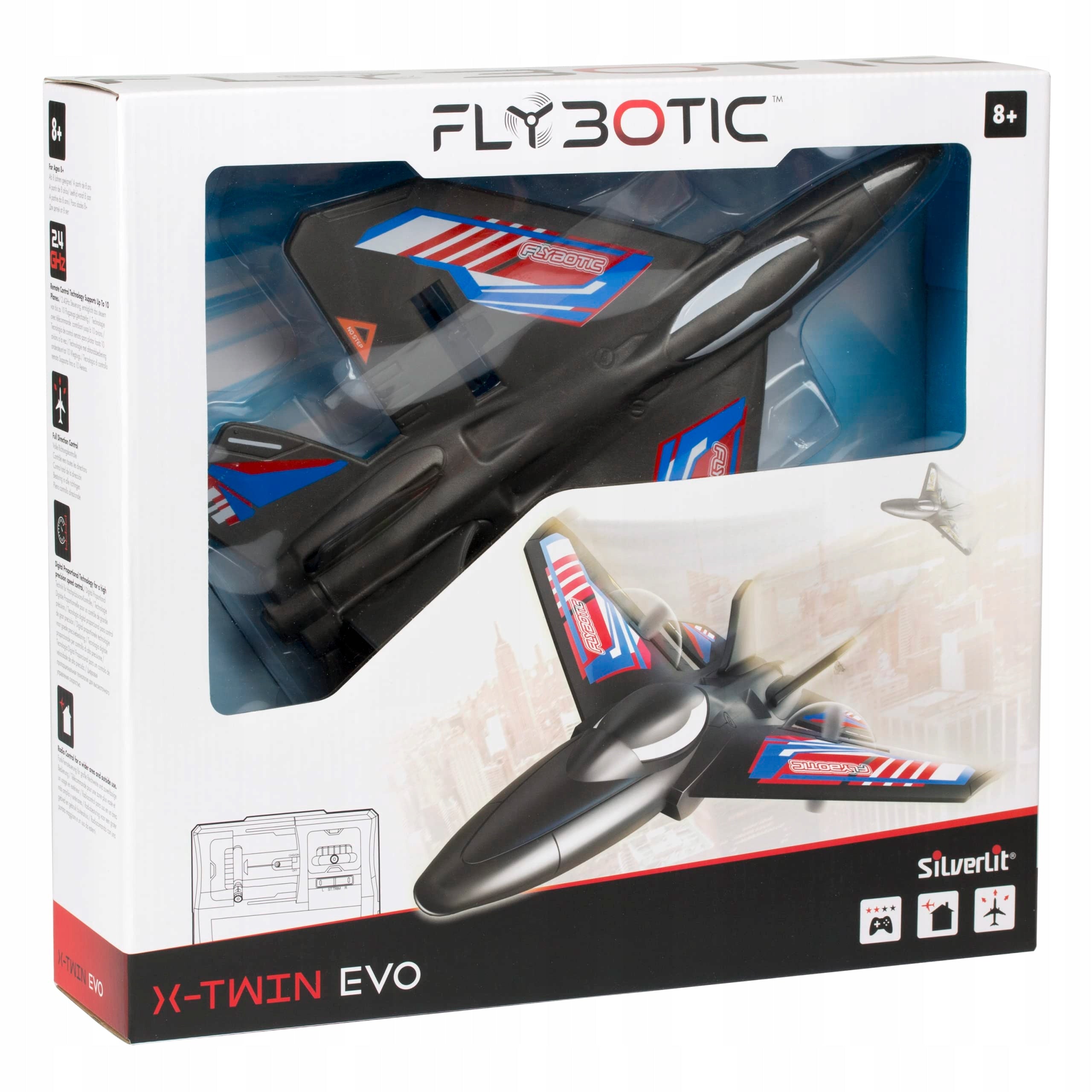 Ferngesteuertes Flugzeug Flybotic X-Twin Evos Silverlit 