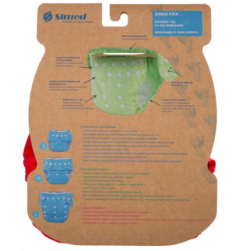 Simed Mila Diaper Swaddle - MULTIPIELO ONE SIZE Brand Simed