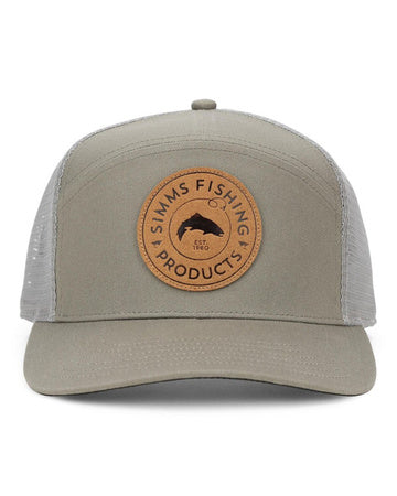 Simms 7-Panel Tech Trucker Bay Leaf - Baseball Cap