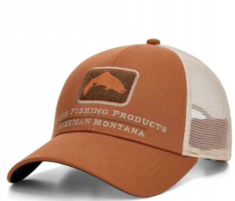 Simms Trout Icon Trucker Hat Stonefly