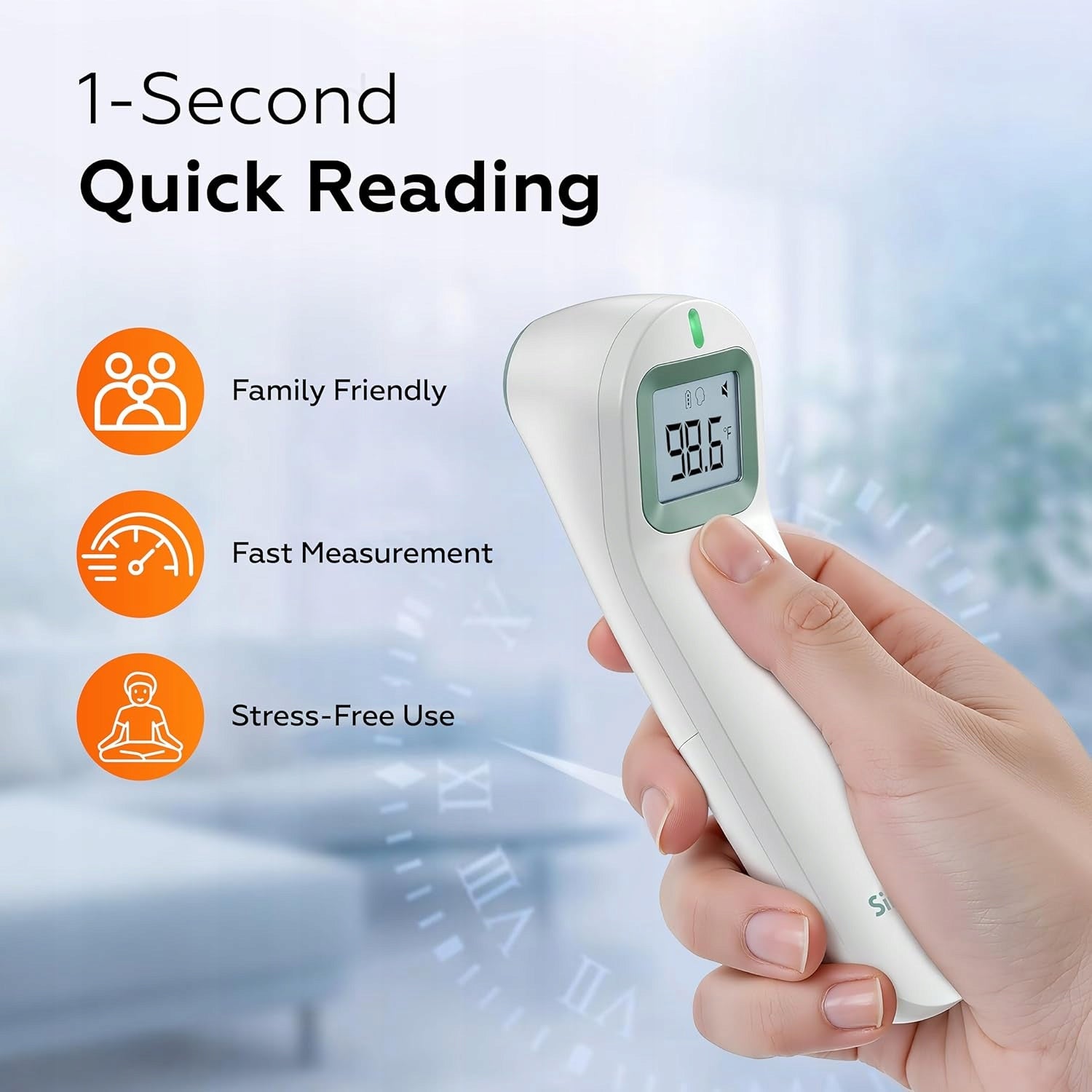 SimpliCare 2in1 Infrared Non-Contact Thermometer for Kids Medical device yes
