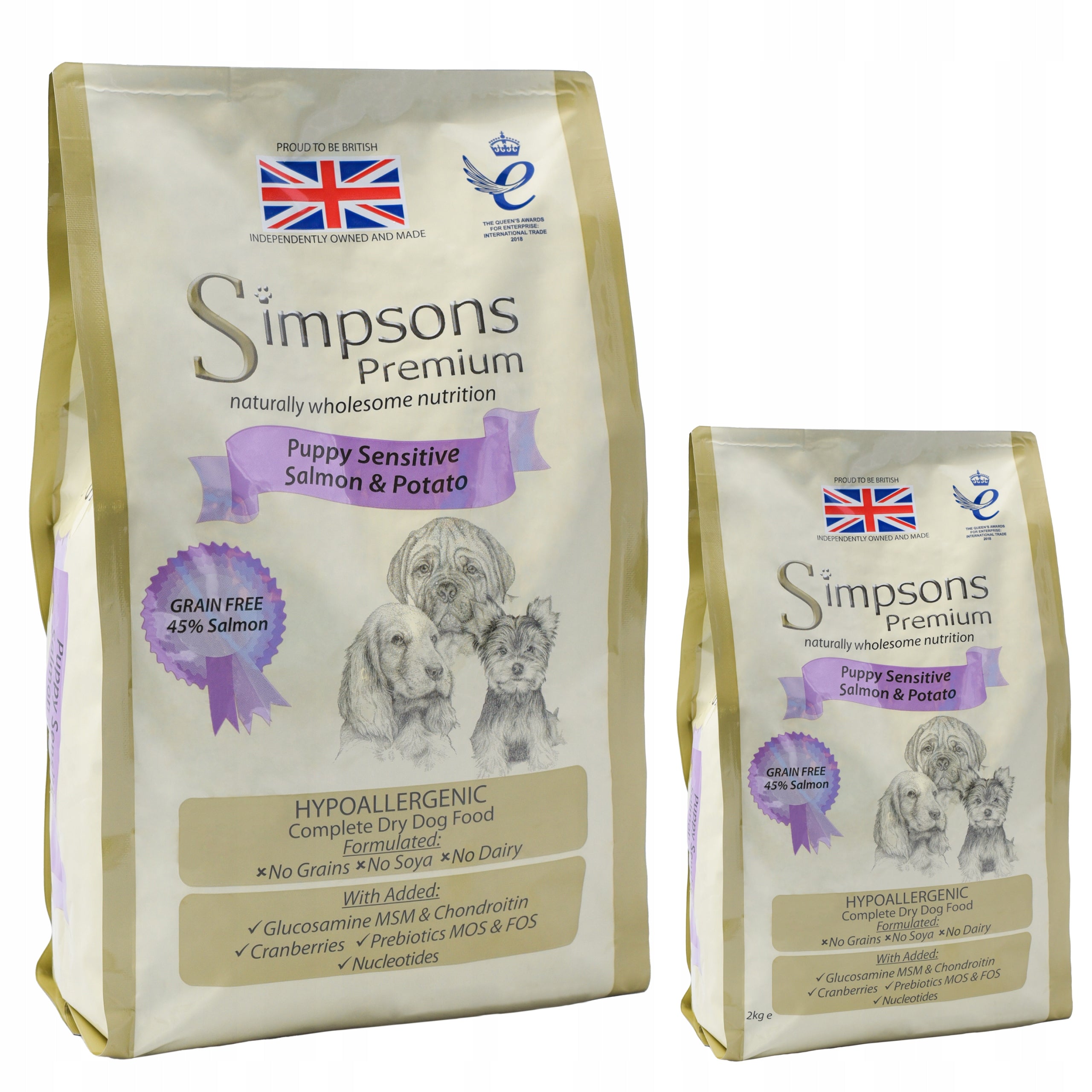 Simpsons Puppy Sensitive salmon and potatoes 2kg Brand Simpsons Premium
