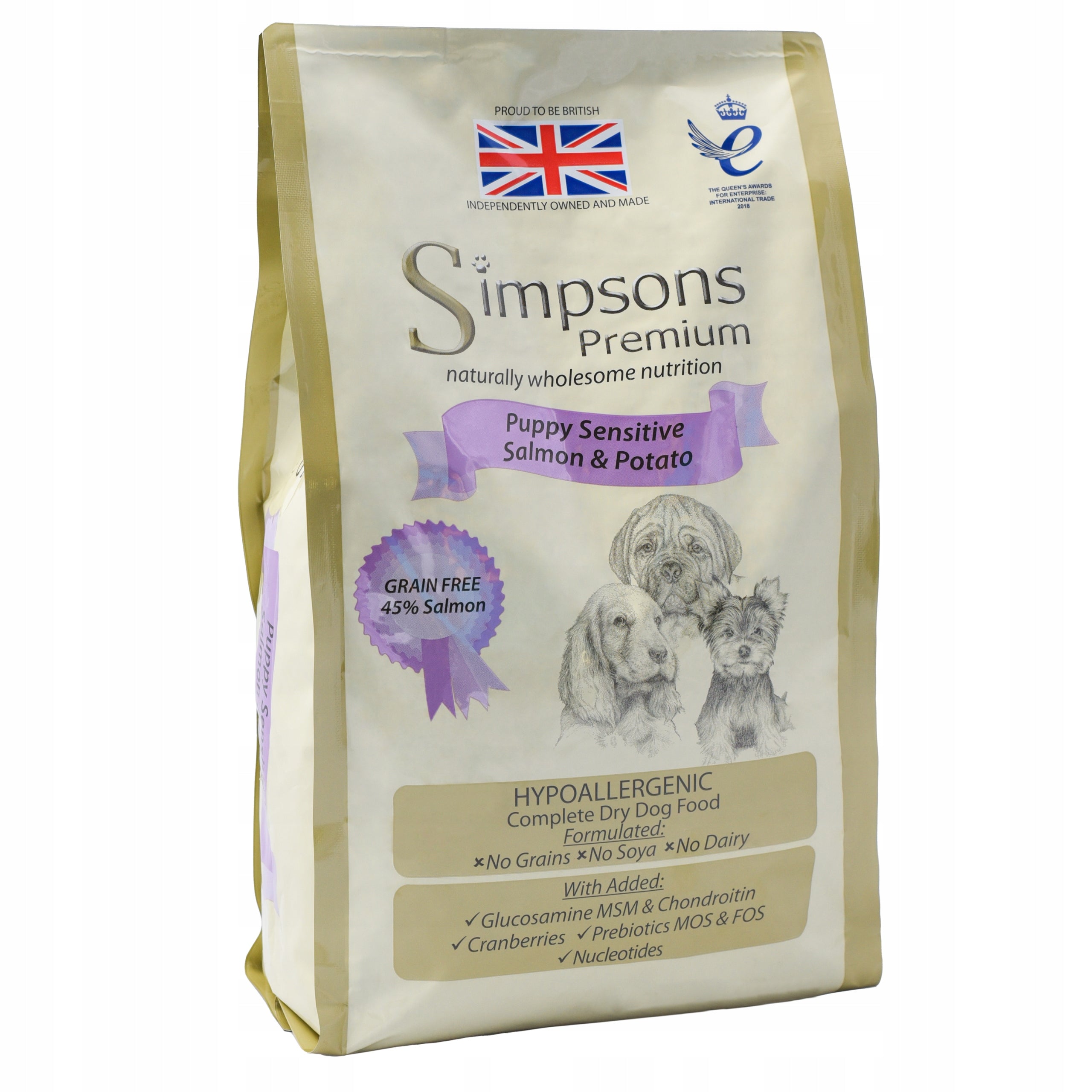 Simpsons Puppy Sensitive salmon and potatoes 2kg Manufacturer code SIM813011
