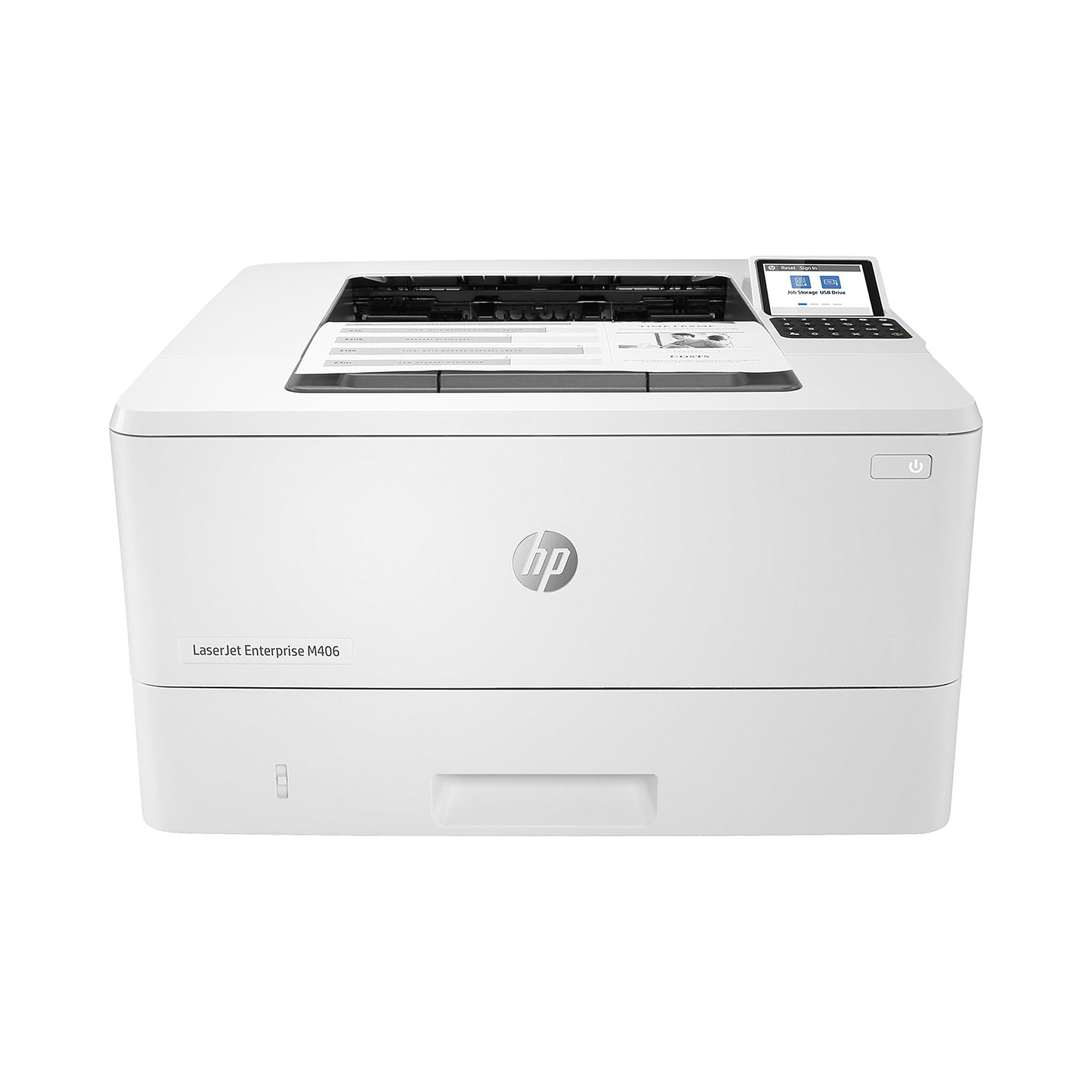 Single Function Laser Printer (mono) HP LaserJet Enterprise M406dn