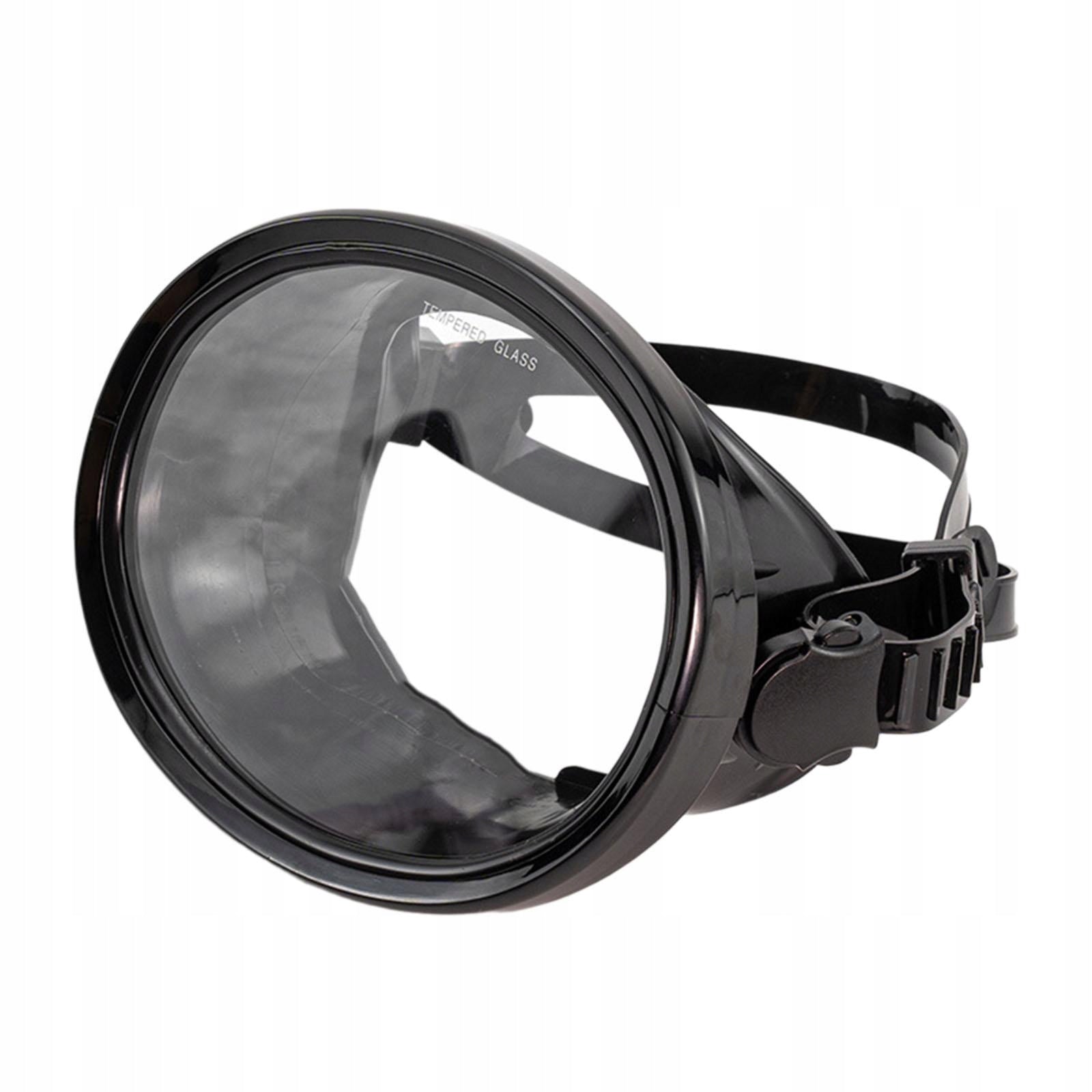 Single Lens Diving Mask Leakproof Waterproof Dive Mask Oval Shape Swimming
