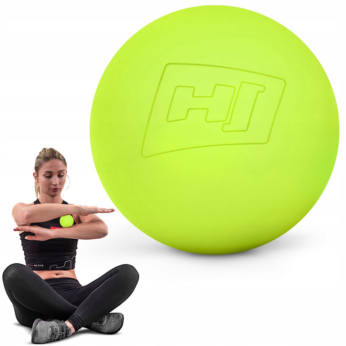 Single Silicone Foot Spine Massage Ball Packaging status original