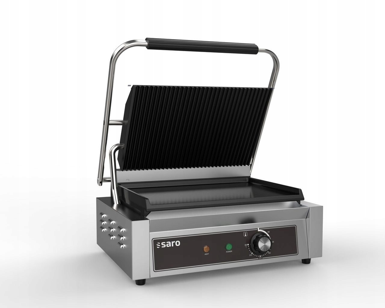 Single cast iron contact grill Saro, model PG 1 BGG