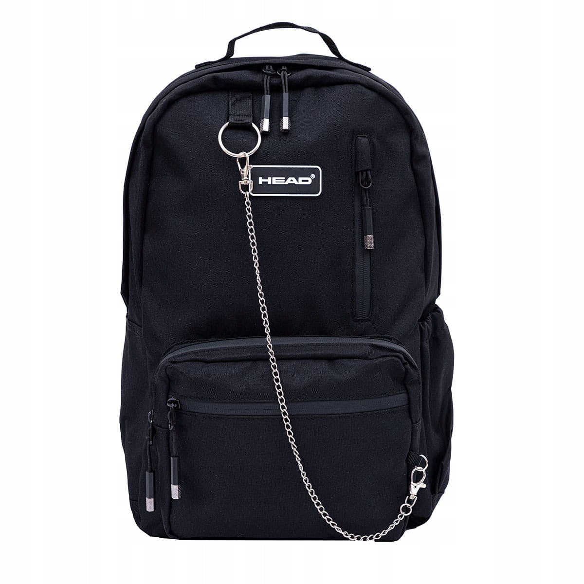 Single compartment school backpack Head Black AB100 unisex class 1-3 black
