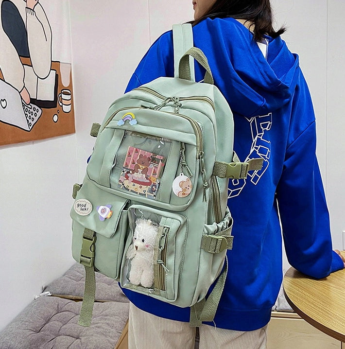 Single compartment school backpack Likado green 35 l Brand Likado