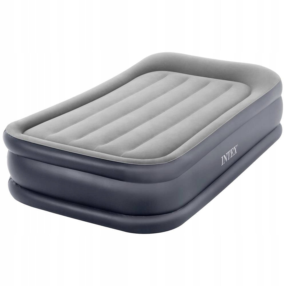Single inflatable mattress 191x99x42 cm with built-in electric pump Brand Intex